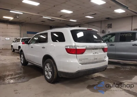 2013 Dodge Durango Crew from USA, damaged, VIN 1C4RDJDG3DC664404